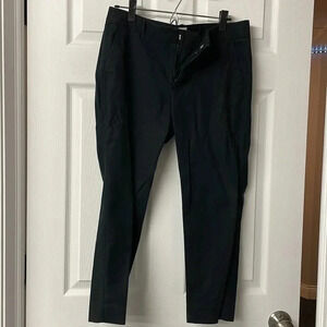 GAP slim crop black pants